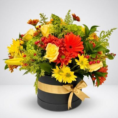 Caja de Flores Mixtas - Bella