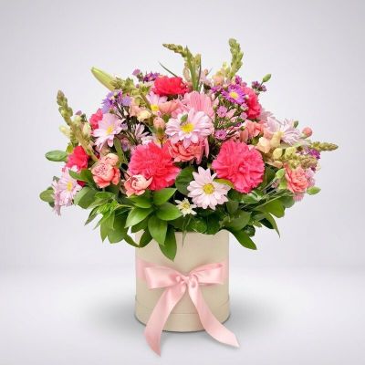 Caja Deluxe con Flores Mixtas