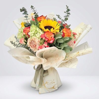 Ramo de Flores en Bouquet - Pensandote