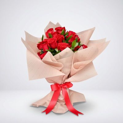 Ramo de Rosas x 24 - Rojo Intenso