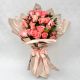 RAMO DE ROSAS SALMON 