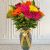 Florero de Gerberas-Arcoiris