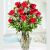 Florero de Rosas  Rojas 