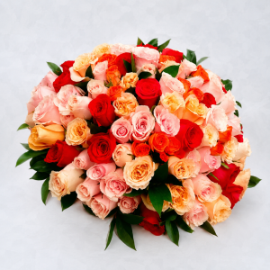 Ramo de Rosas Surtidas  x 36 | Flores a Domicilio en Latinoamérica
